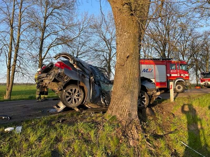 Poważny wypadek pod Braniewem zdjęcie nr 283468