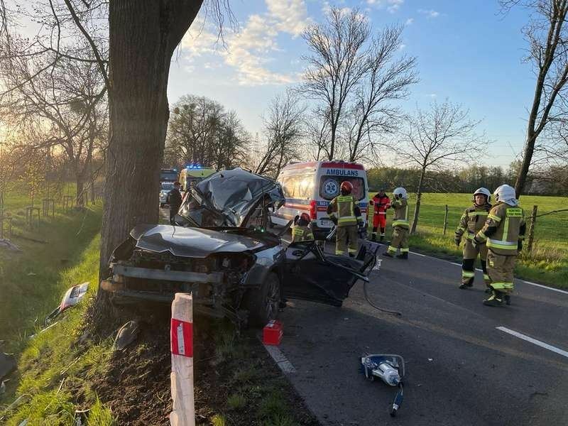 Poważny wypadek pod Braniewem zdjęcie nr 283458