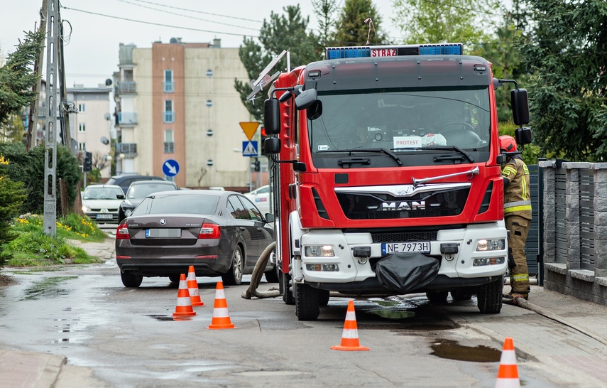 Pożar garażu na ul. Lubelskiej zdjęcie nr 284088