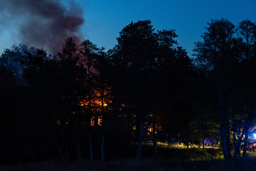 Pożar w Połoninach zdjęcie nr 284160