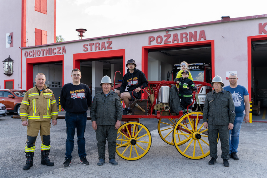 Elbląg Strażacka sikawka sprzed 111 lat