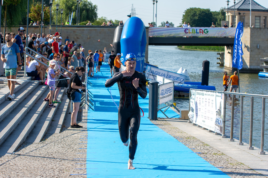 Elbląg w niedzielę żyje triathlonem zdjęcie nr 289417