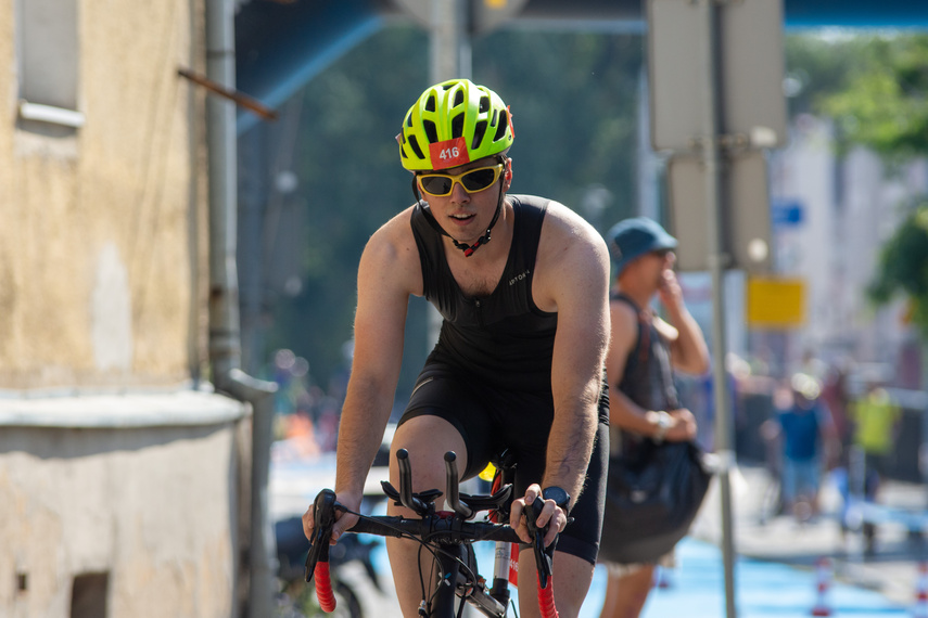 Elbląg w niedzielę żyje triathlonem zdjęcie nr 289459