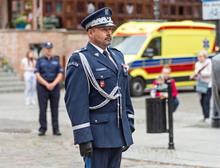 Apel i festyn. Policjanci świętują w Elblągu zdjęcie nr 289703