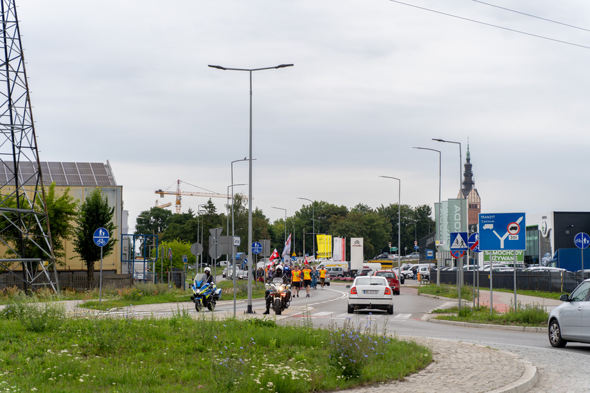 Elbląg Ruszyli z Elbląga na Jasną Górę