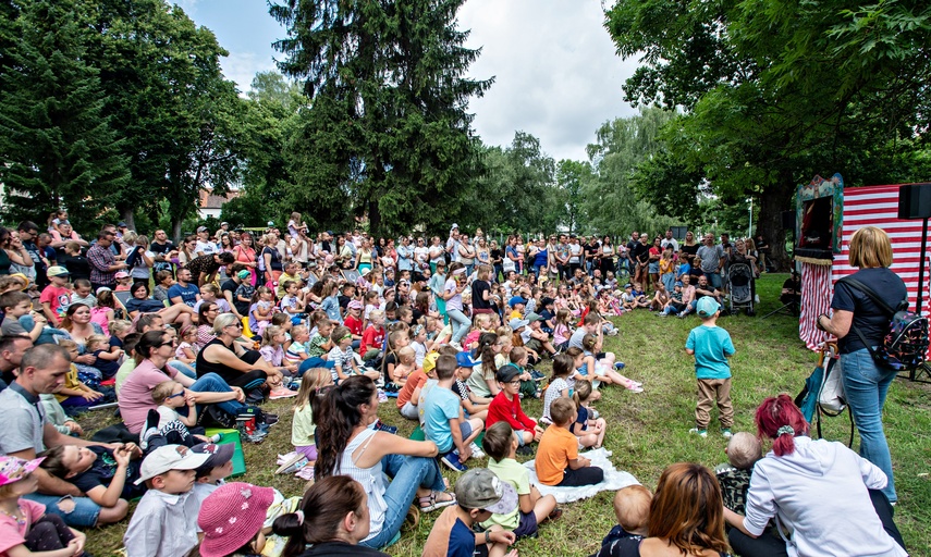 Elbląg Rodzinnie w parku Traugutta