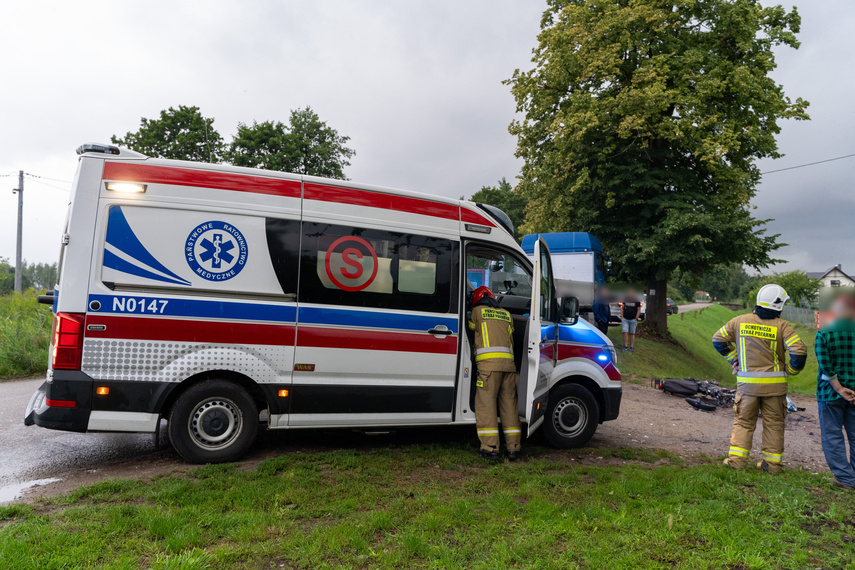 Wypadek w Nowakowie zdjęcie nr 290359