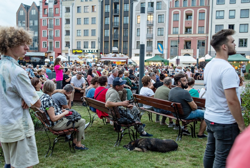 Elbląg Koncert i ognisty spektakl