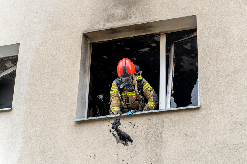 Pożar przy Kalenkiewicza zdjęcie nr 291764