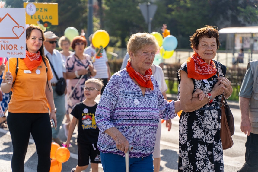 Seniorzy przemaszerowali przez miasto zdjęcie nr 292658