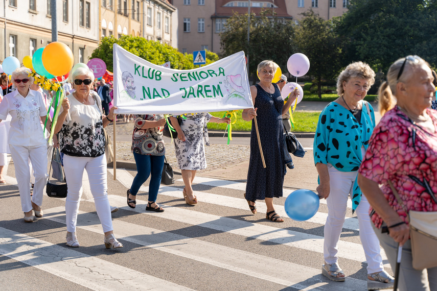 Seniorzy przemaszerowali przez miasto zdjęcie nr 292648