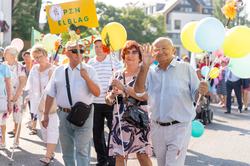 Seniorzy przemaszerowali przez miasto zdjęcie nr 292674