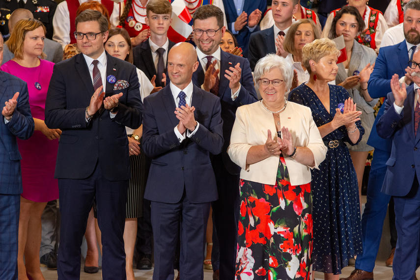 Jarosław Kaczyński w Elblągu. O prawach kobiet i przegonieniu Danii zdjęcie nr 292785