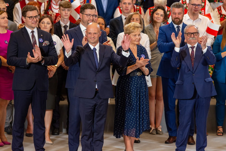 Jarosław Kaczyński w Elblągu. O prawach kobiet i przegonieniu Danii zdjęcie nr 292784