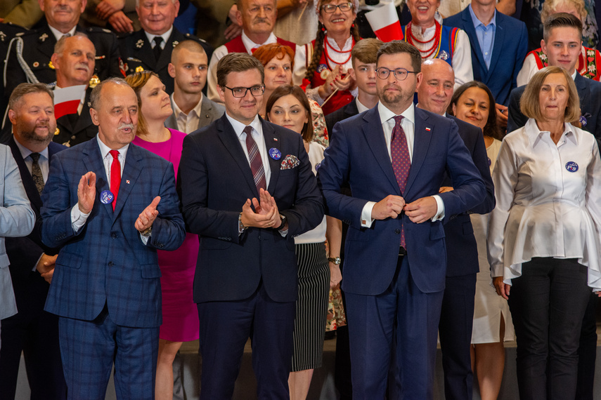 Jarosław Kaczyński w Elblągu. O prawach kobiet i przegonieniu Danii zdjęcie nr 292780