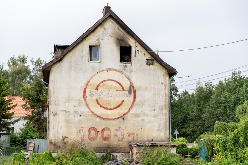 Elbląg Jegłownik. Po pożarze