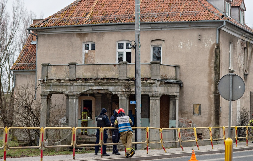 Pożar w zabytkowej willi zdjęcie nr 298603