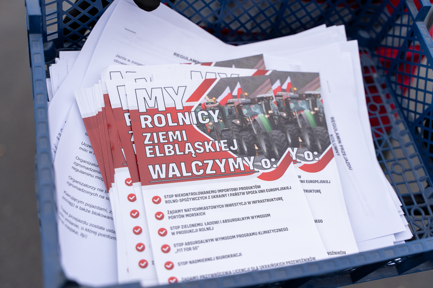 Strajk rolników w Elblągu. Tak go relacjonowaliśmy zdjęcie nr 301523