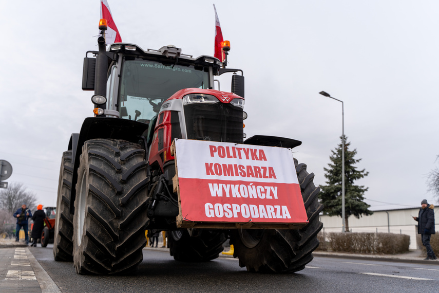 Strajk rolników w Elblągu. Tak go relacjonowaliśmy zdjęcie nr 301508