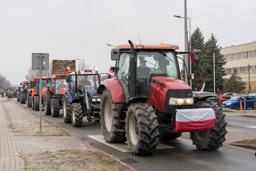 Strajk rolników w Elblągu. Tak go relacjonowaliśmy zdjęcie nr 301526