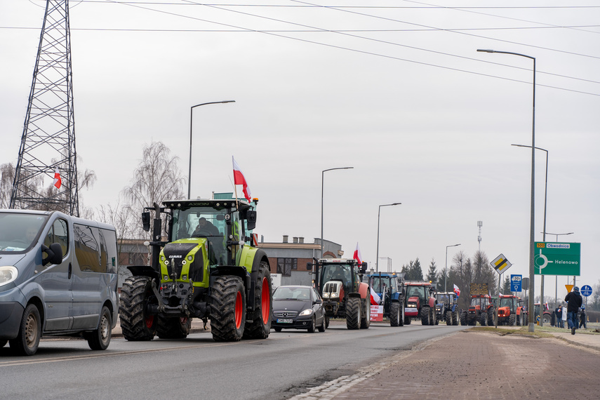 Strajk rolników w Elblągu. Tak go relacjonowaliśmy zdjęcie nr 301540