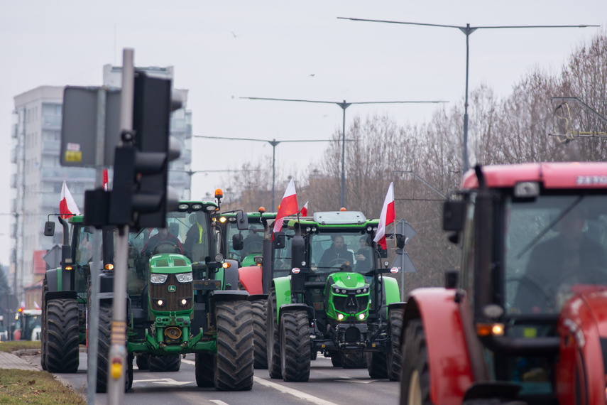 Strajk rolników w Elblągu. Tak go relacjonowaliśmy zdjęcie nr 301548
