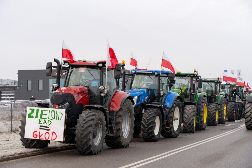 Strajk rolników w Elblągu. Tak go relacjonowaliśmy zdjęcie nr 301517