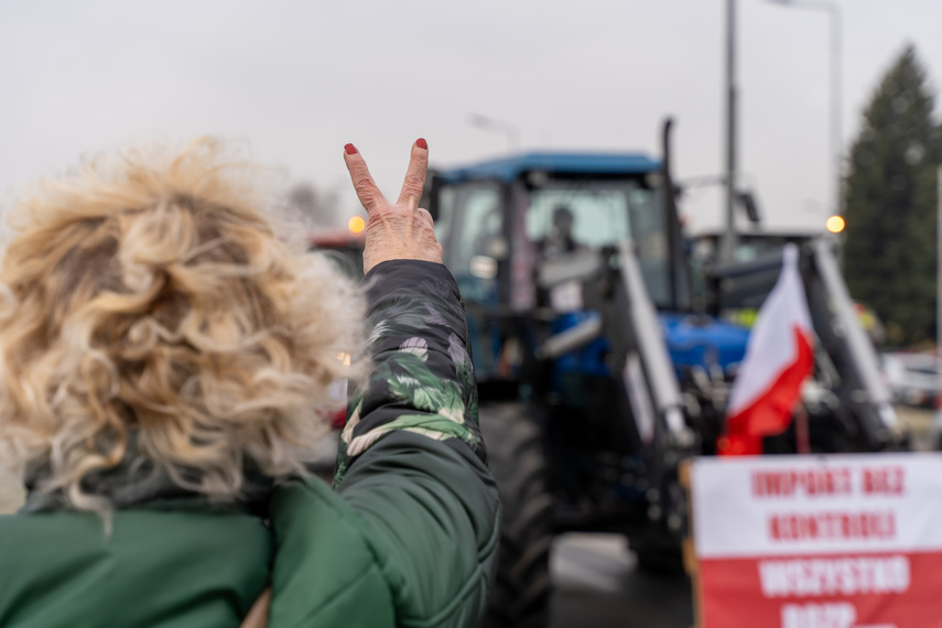 Strajk rolników w Elblągu. Tak go relacjonowaliśmy zdjęcie nr 301525