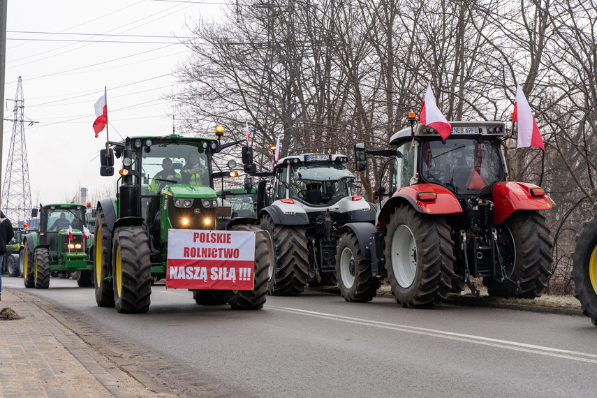 Strajk rolników w Elblągu. Tak go relacjonowaliśmy zdjęcie nr 301516