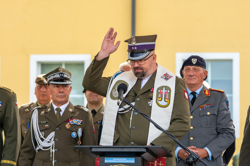 Elbląg: Nowy dowódca Wielonarodowej Dywizji Północny Wschód zdjęcie nr 313149