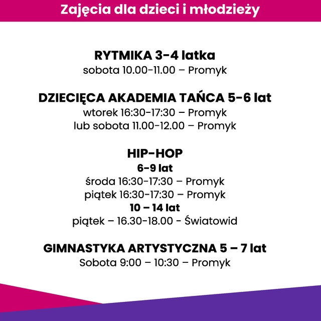 We wrześniu ruszamy pełną parą - nowy sezon w Centrum Tańca Promyk! zdjęcie nr 313747