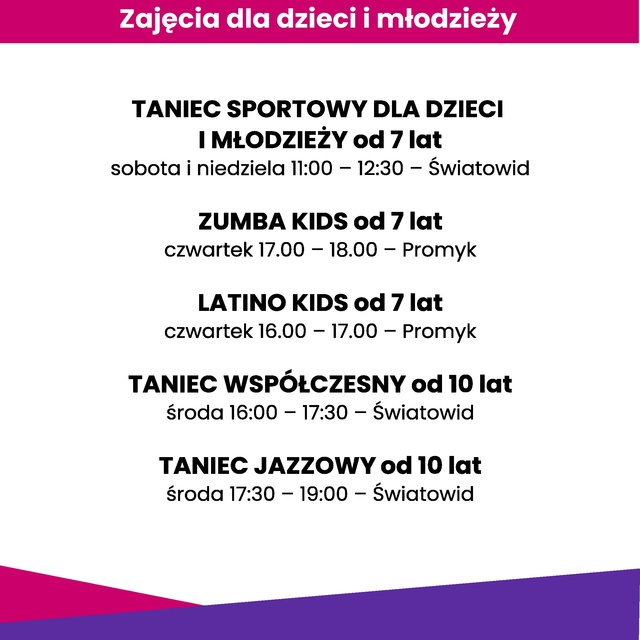 We wrześniu ruszamy pełną parą - nowy sezon w Centrum Tańca Promyk! zdjęcie nr 313748