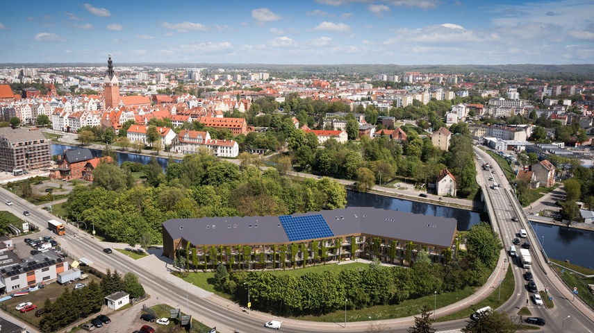 To się ogląda Apartamentowiec nad rzeką. Tak ma wyglądać (aktualizacja) 