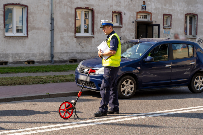 To się ogląda Potrącenie na przejściu dla pieszych. 83-latka w szpitalu.