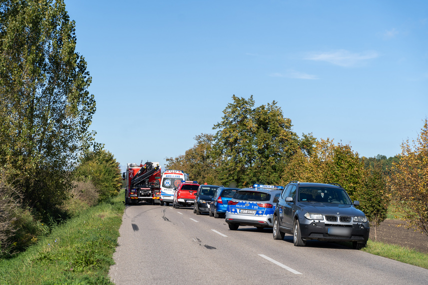 Elbląg  Zderzenie na drodze nr 503. Podejrzany o kierowanie pojazdem był nietrzeźwy