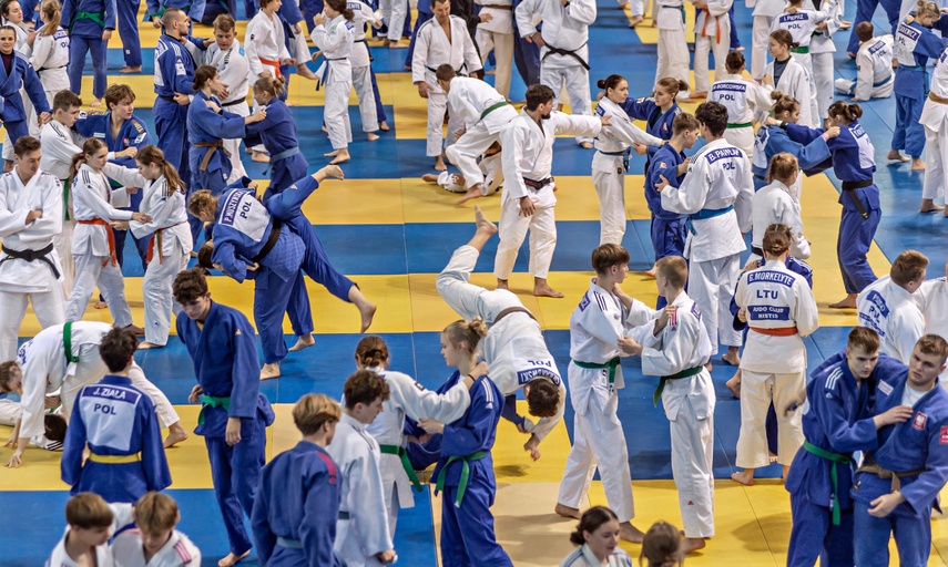 Judocy trenują w Elblągu zdjęcie nr 321895