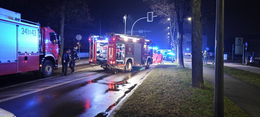 Elbląg Śmiertelny wypadek na al. Grunwaldzkiej. Kierowca pijany