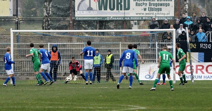 Olimpia Elbląg - Pelikan Łowicz 1:1 zdjęcie nr 63437