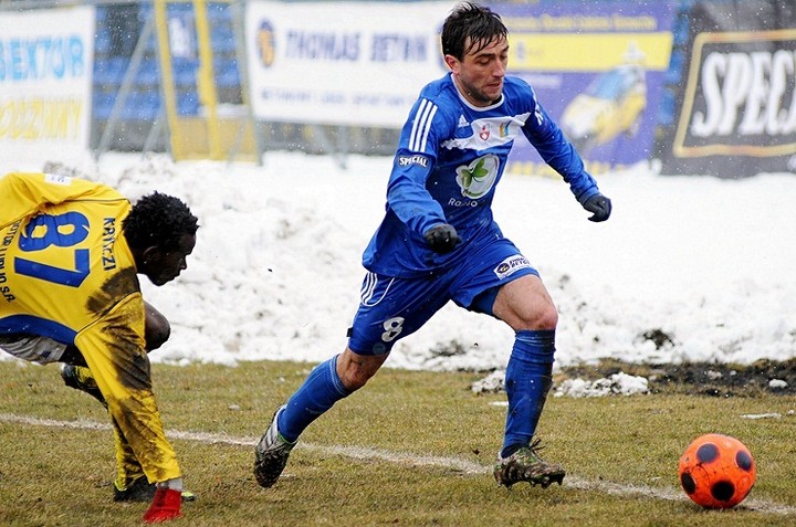 Bitwa na błocie dla Olimpii. Olimpia - Motor 1:0 zdjęcie nr 67633