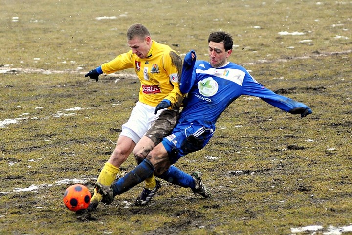 Bitwa na błocie dla Olimpii. Olimpia - Motor 1:0 zdjęcie nr 67639