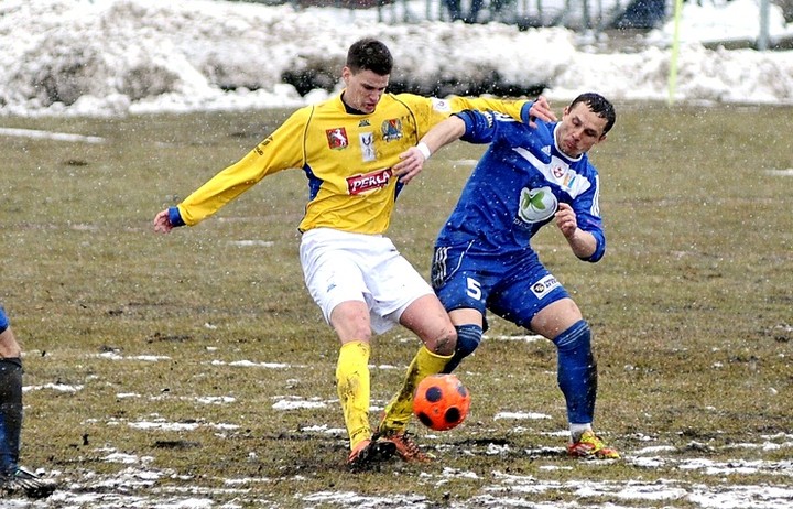 Bitwa na błocie dla Olimpii. Olimpia - Motor 1:0 zdjęcie nr 67637