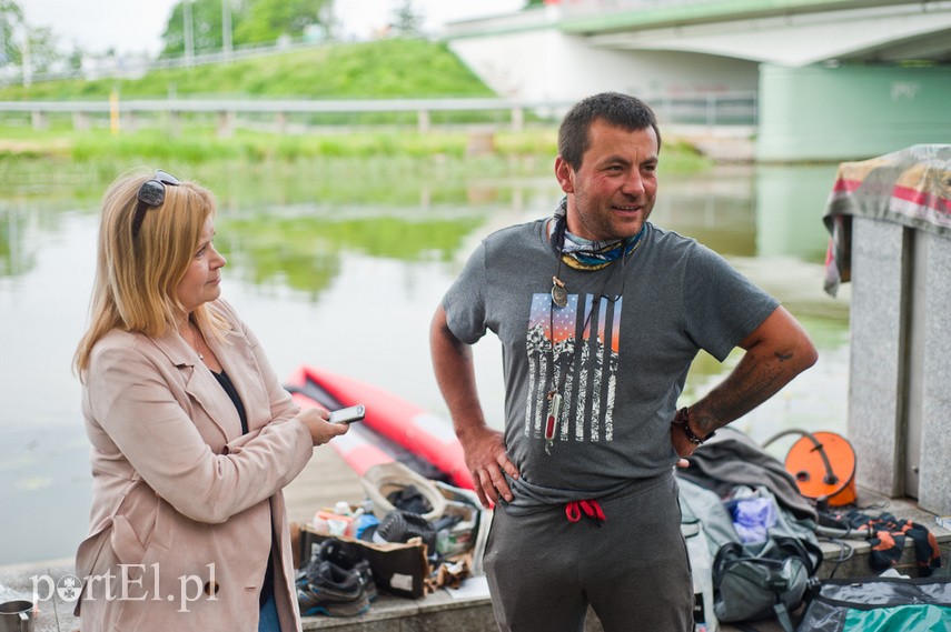 Elbląg Wiosłują i pomagają dzieciom z hospicjum