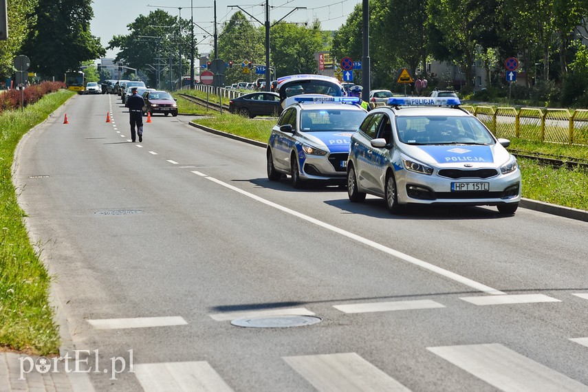 Potrącenie rowerzystki na przejściu dla pieszych zdjęcie nr 225057