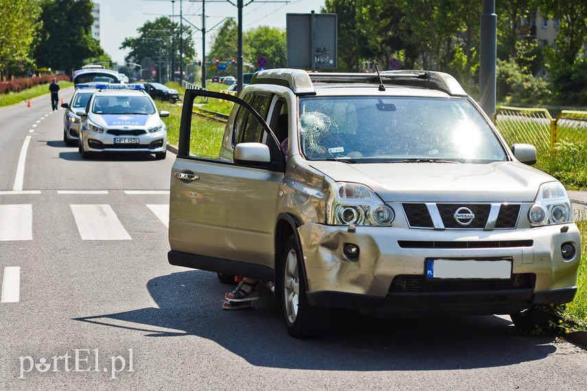 Elbląg Potrącenie rowerzystki na przejściu dla pieszych