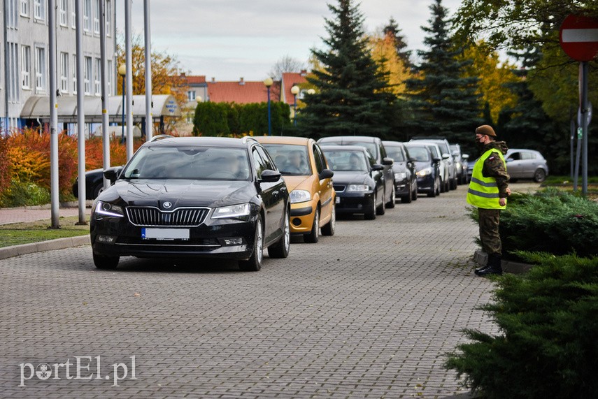 Elbląg Na wymaz bez wychodzenia z auta