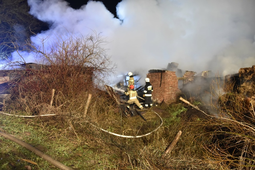 Pożar w Dzierzgonce zdjęcie nr 233739