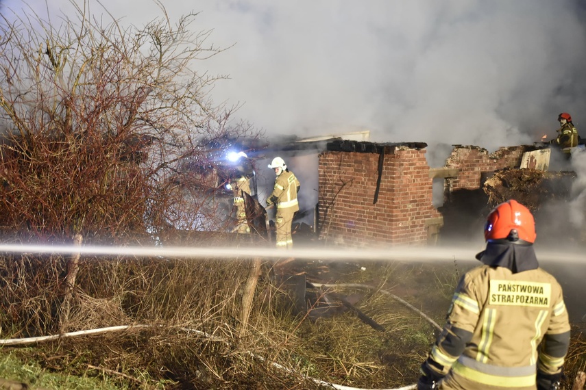 Pożar w Dzierzgonce zdjęcie nr 233742