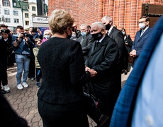 Ostatnie pożegnanie Jerzego Wilka. Obecni premier i prezes PiS