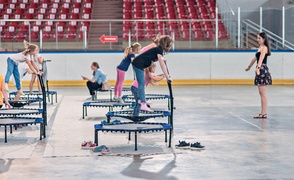 Wakacje z MOSiR: Trampoliny mają wzięcie