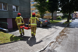 Ulewa nad Elblągiem